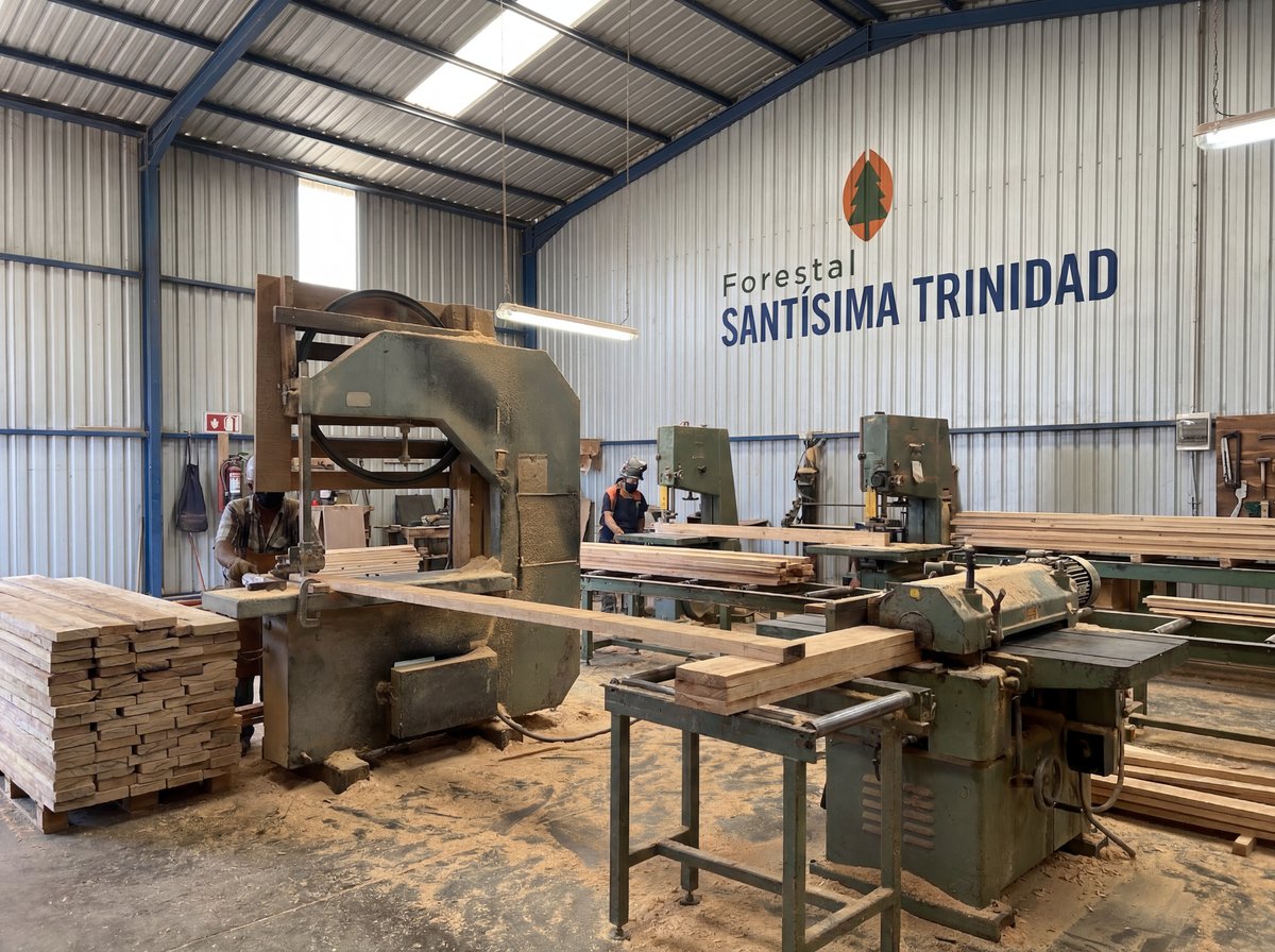 Otros productos derivados del pino: palillo de escoba, astilla, aserrín y corteza